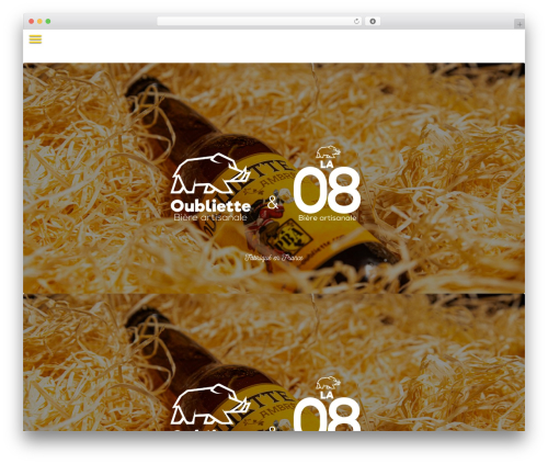 Storefront WordPress ecommerce theme - biere-oubliette.com