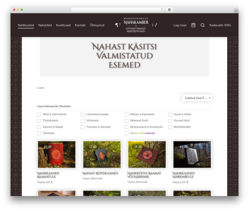 Fast smooth scroll WordPress plugin - nahakamber.ee