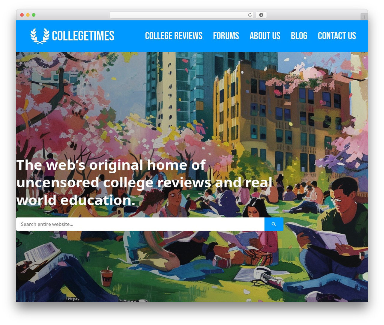 Theme WordPress HoverCraft - collegetimes.co