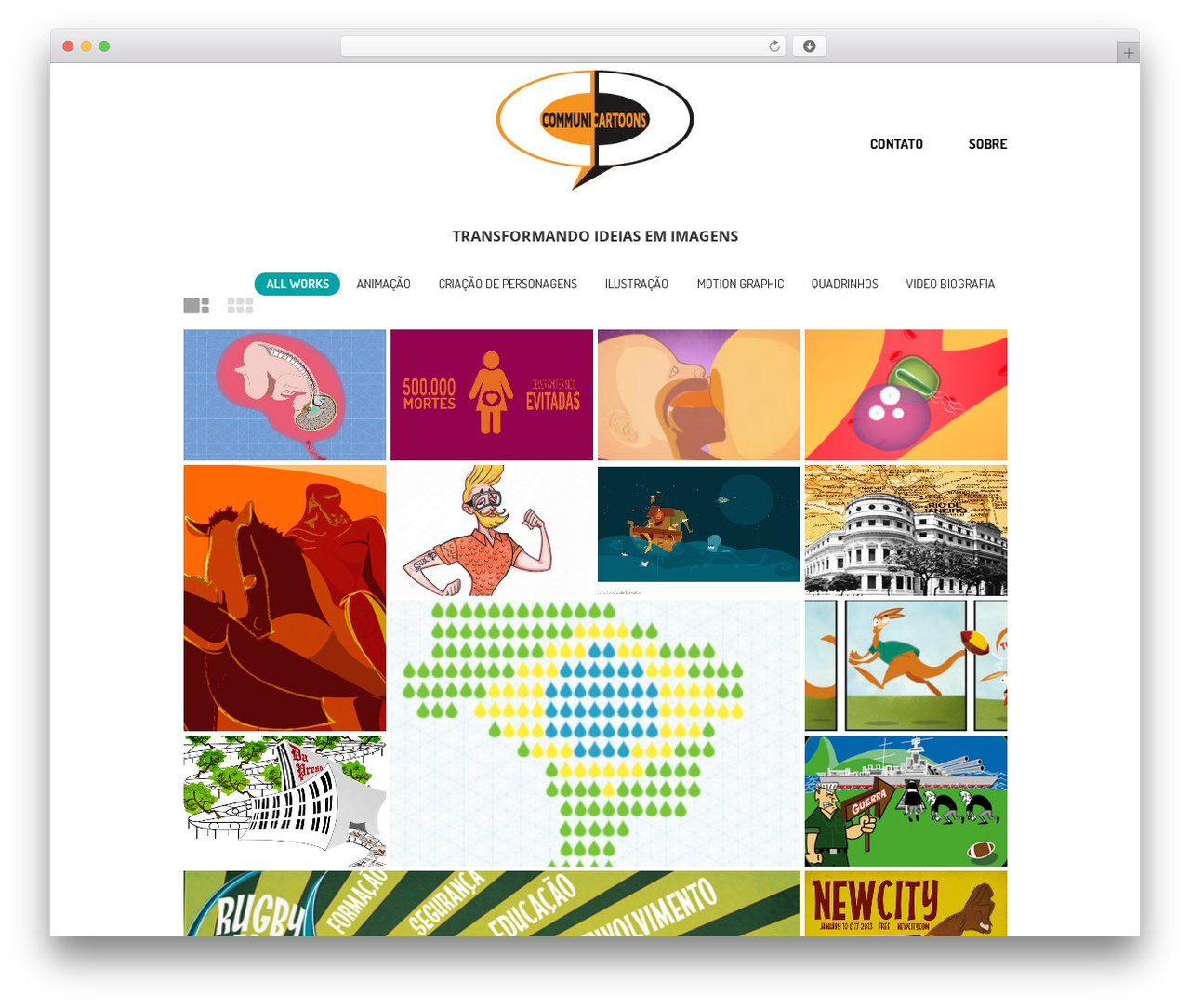 WordPress theme Daisho - communicartoons.com WordPress theme Daisho - communicartoons.com