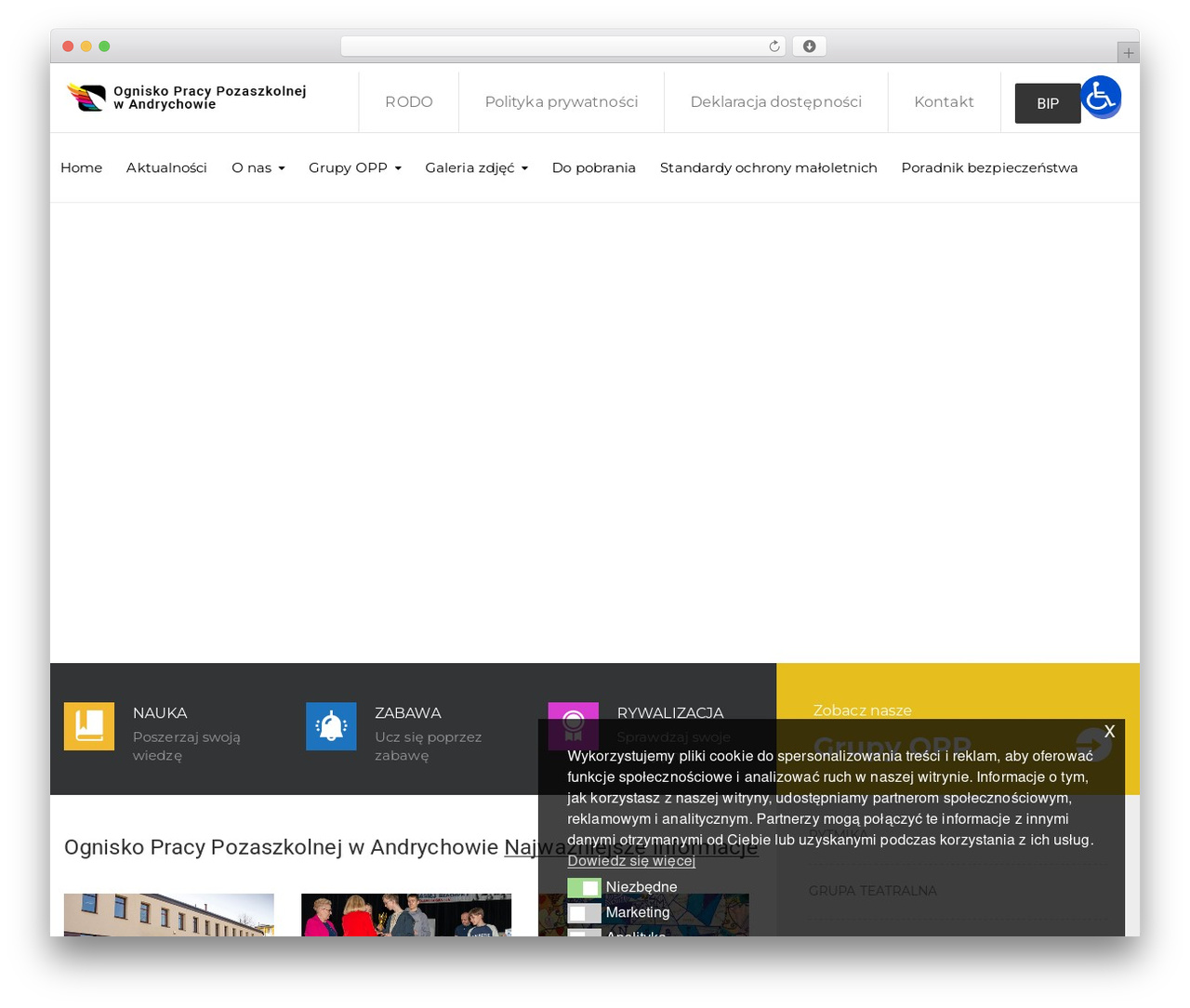 WordPress theme Ed School - ogniskoandrychow.pl WordPress theme Ed School - ogniskoandrychow.pl