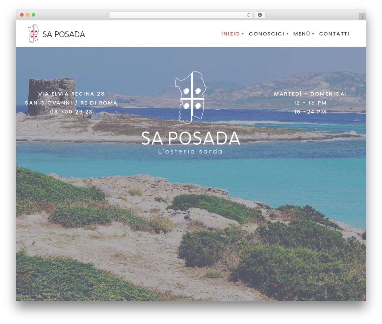 WordPress theme Gastro - saposada.it