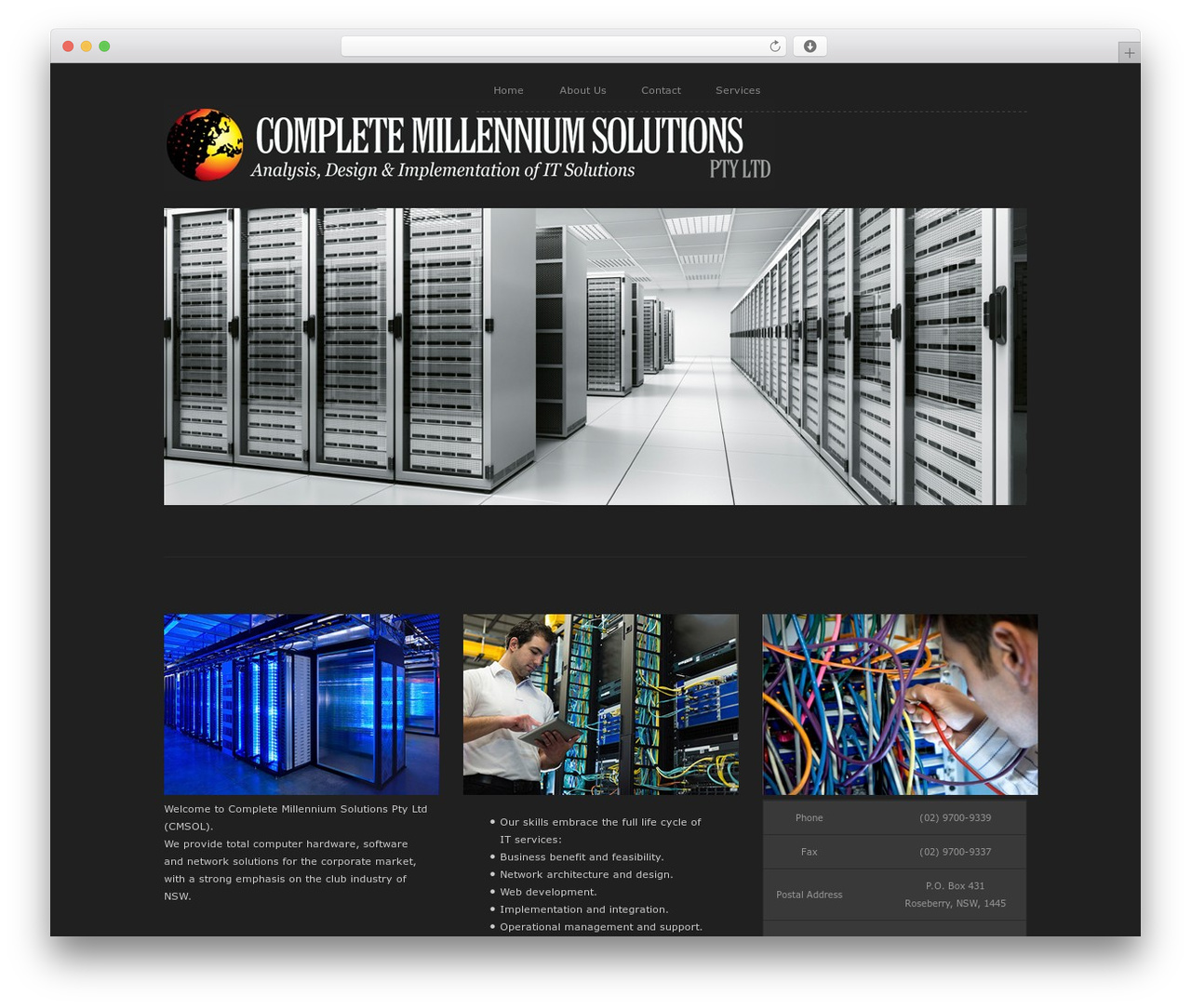 WordPress theme Qualeb - cmsol.com.au