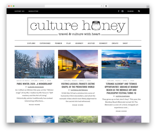 WordPress theme SimpleMag - culturehoney.com