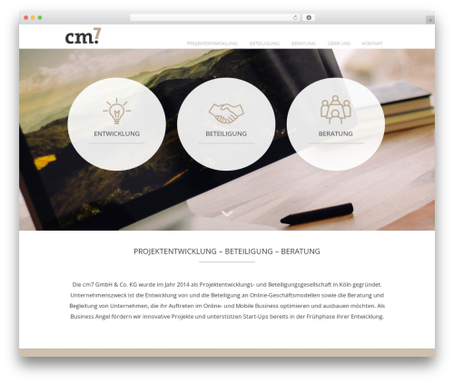 WP theme FGR Basic Theme - cmsieben.de