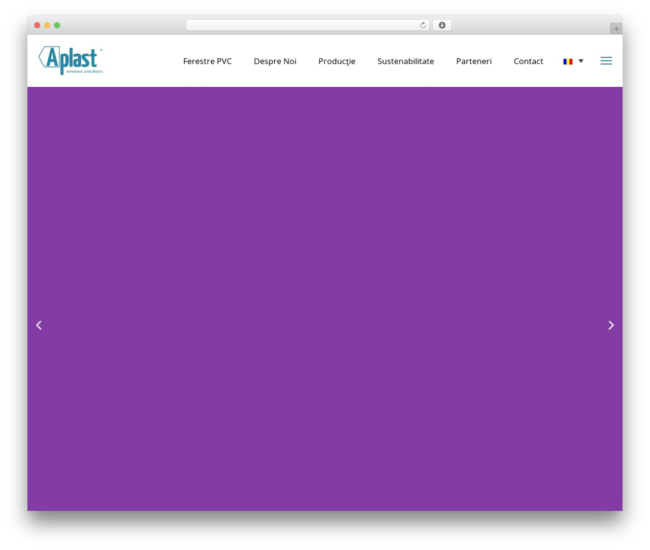 Aplast WordPress theme - aplast.ro