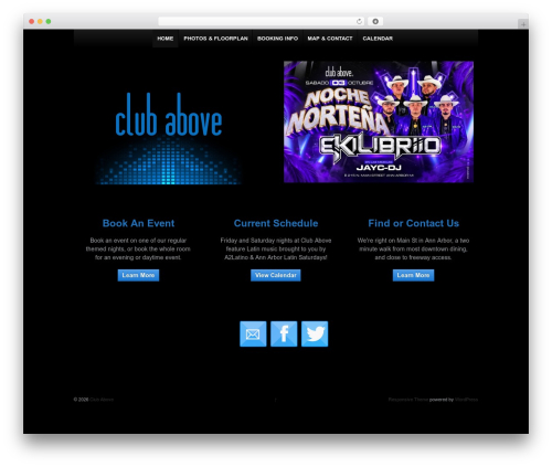 Best WordPress theme Responsive Pro - club-above.com