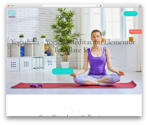 Bosa buy now WordPress plugin - demo.bosathemes.com/yogashala