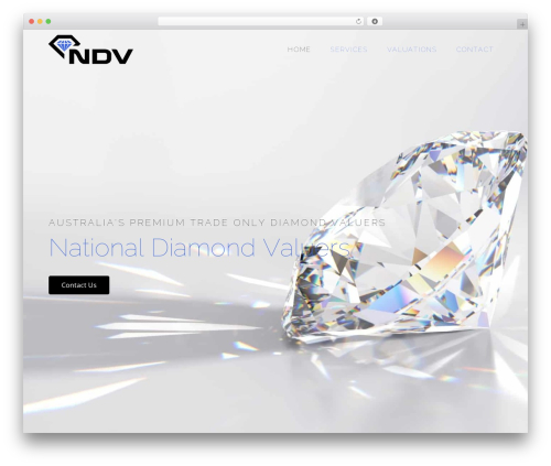Jtheme Jello theme WordPress - nationaldiamondvaluers.com