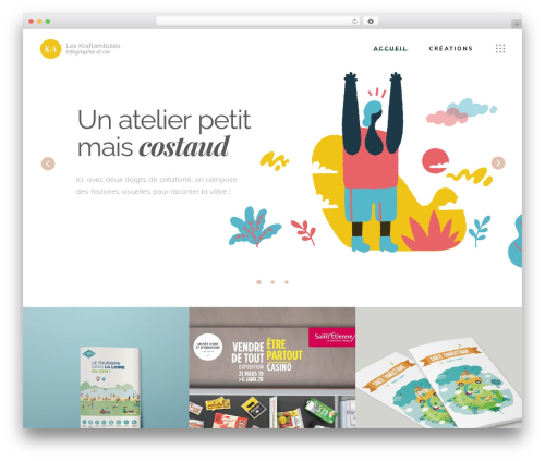 Maree top WordPress theme - kraftambules.fr