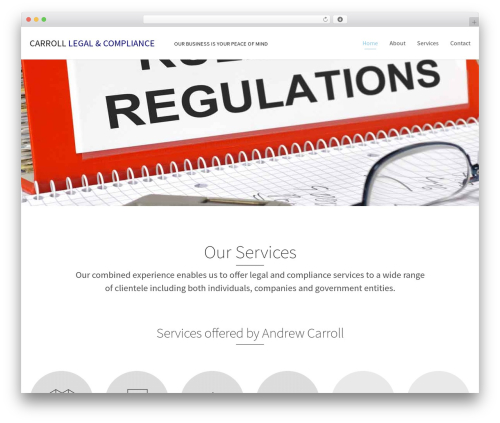 Omega. theme WordPress - cl-c.com.au