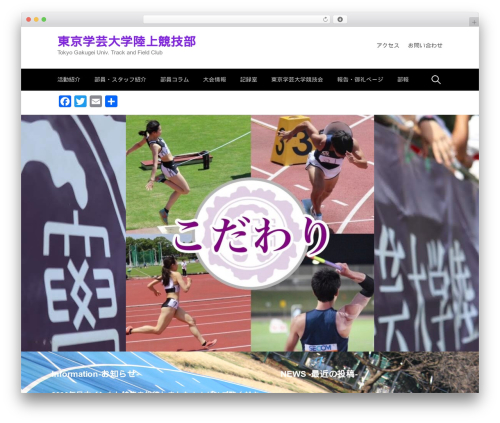 Theme WordPress First - gakugeiuniv-tf.com