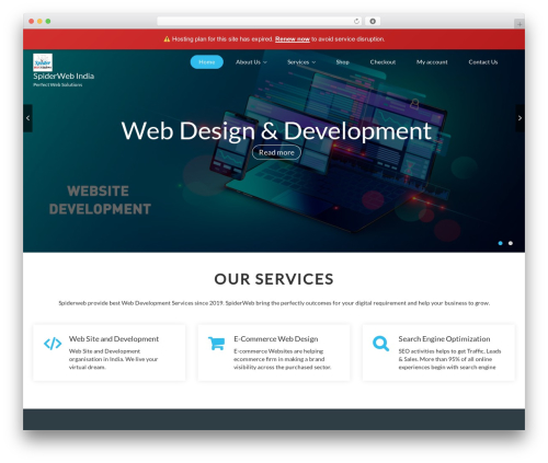 Web Development WordPress ecommerce theme - spiderwebindia.com Web Development WordPress ecommerce theme - spiderwebindia.com