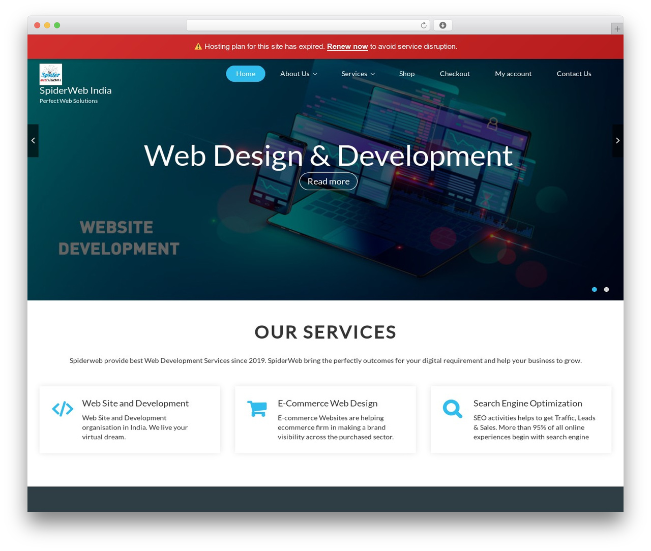 Web Development WordPress ecommerce theme - spiderwebindia.com Web Development WordPress ecommerce theme - spiderwebindia.com