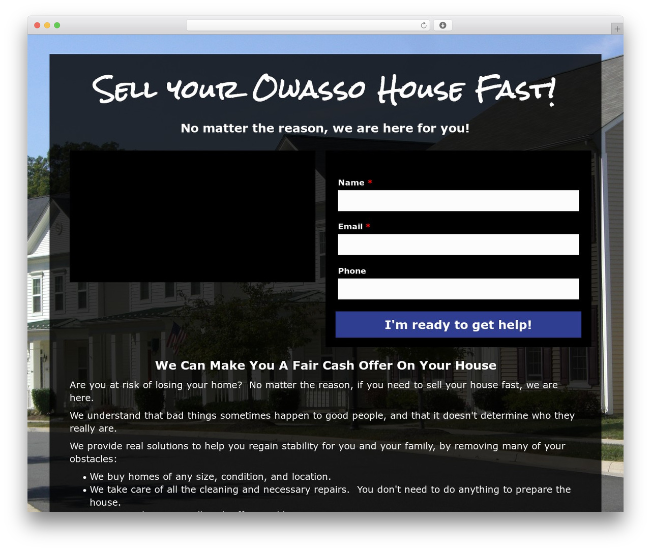 WordPress theme Beaver Builder Theme - sellmyowassohouse.com