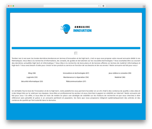 WordPress theme generic-site - annuaire-innovation.com