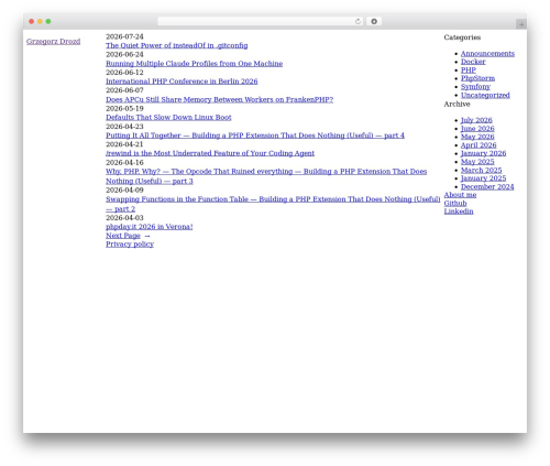 WP theme Trellick - grzegorzdrozd.pl
