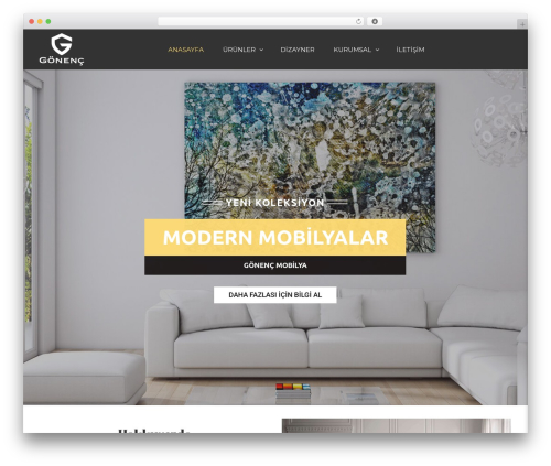 Yolo Sofani premium WordPress theme - gonencmobilya.com