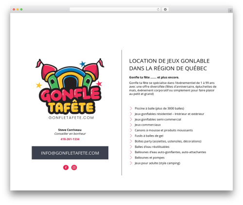 Wcrp rental products WordPress plugin - gonfletafete.com