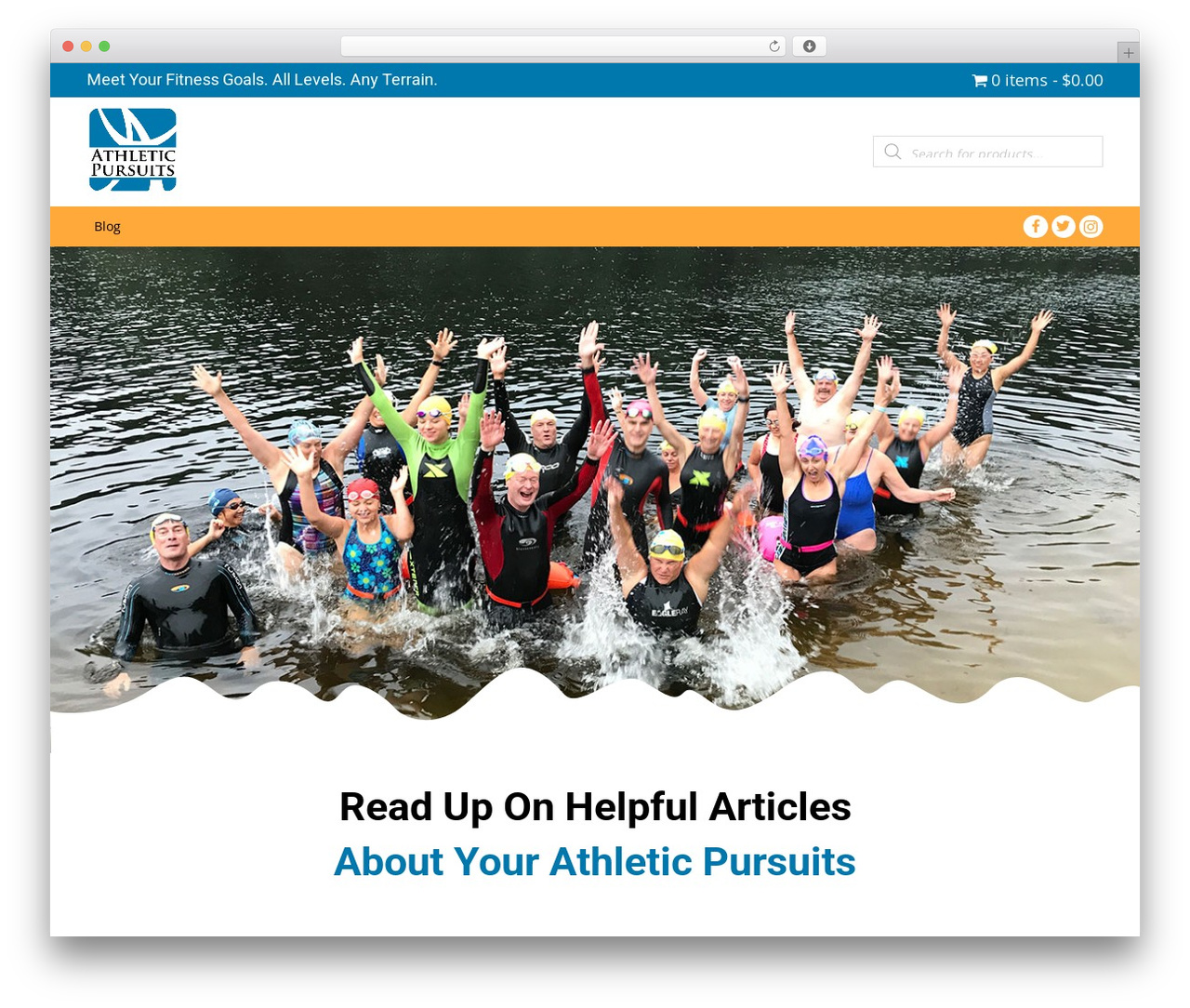 Beaver Builder Theme WordPress theme - athleticpursuits.com