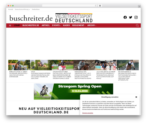 Media ace WordPress plugin - vielseitigkeitssport-deutschland.de