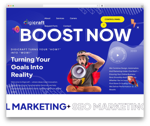 Digtek WordPress theme - digicraft.us
