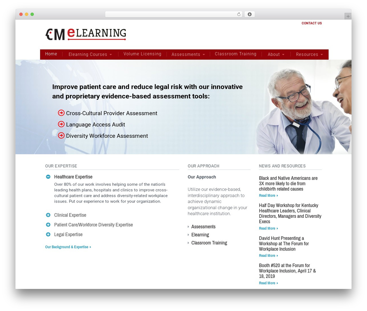 Diversity theme WordPress - cmelearning.com