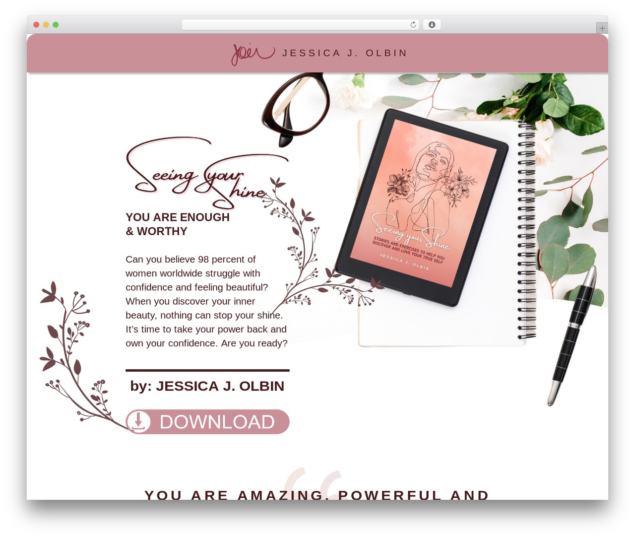 GeneratePress theme WordPress - seeingyourshine.com