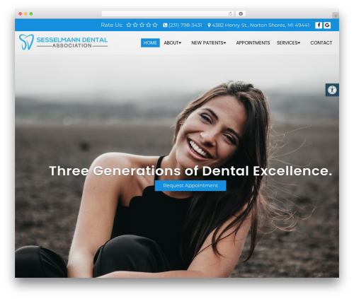 Parent Theme WordPress theme - sesselmanndds.com