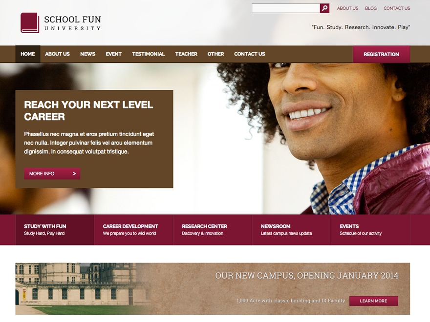 Schoolfun WordPress theme image by Cubicthemes