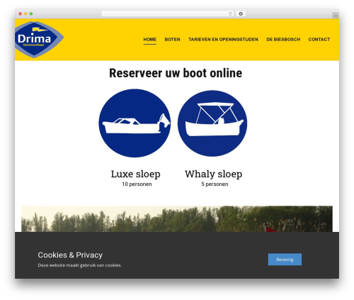 Site WordPress theme - drima.nl