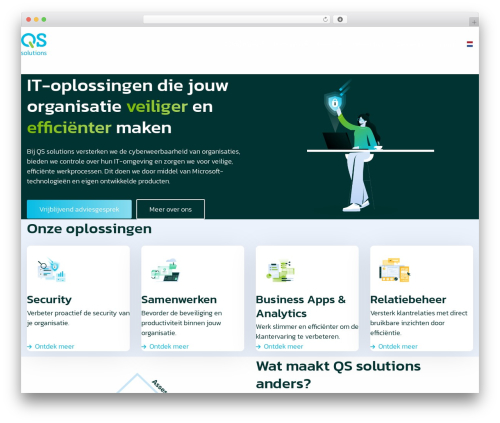 Stuurlui Low-code WordPress theme - qssolutions.nl