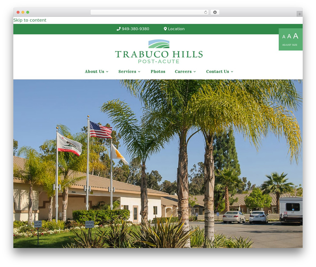 WordPress theme Divi - trabucohillspostacute.com