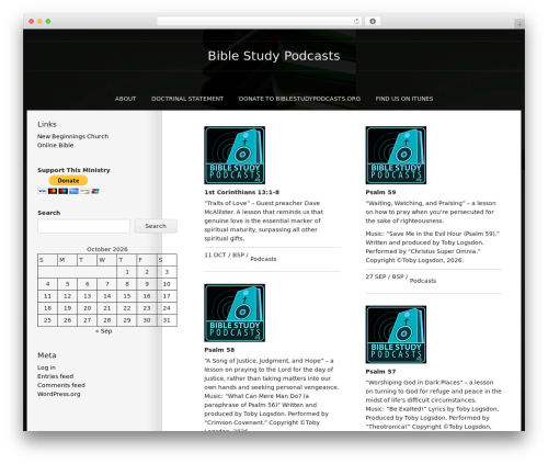 WordPress theme WIX - biblestudypodcasts.org WordPress theme WIX - biblestudypodcasts.org