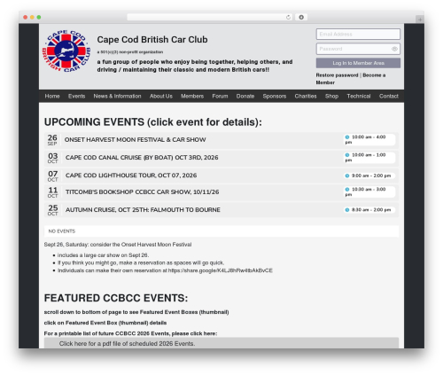 Eventon yearly view WordPress plugin - bcccc.org
