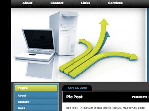 Computer Analyze WP theme by qualitywordpress