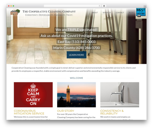 Computer Courage Prototype Theme WordPress theme - cooperativecleaning.com