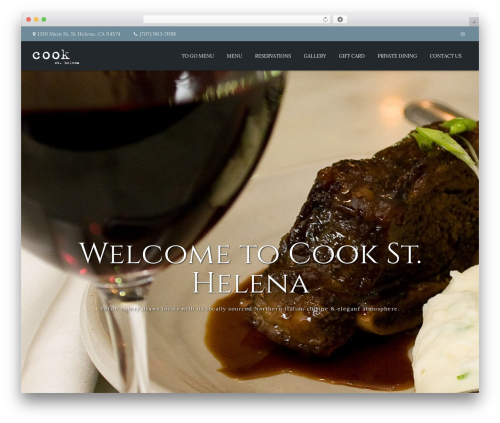 Cristiano best WordPress theme - cooksthelena.com