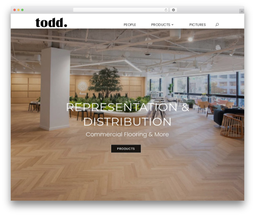 Divi WordPress theme - toddcontract.com