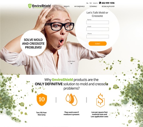 EnviroShield theme WordPress by Socius Marketing