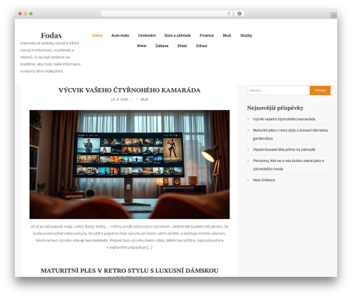 Fotocover WordPress theme - fodas.cz Fotocover WordPress theme - fodas.cz