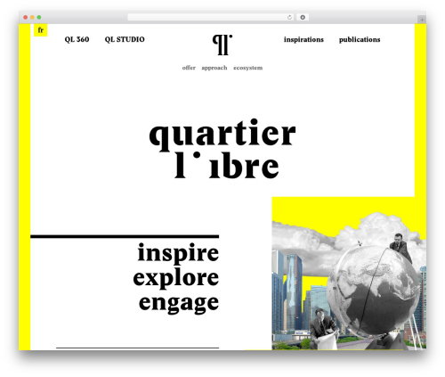 Quartier Libre WordPress theme - choisirquartierlibre.com