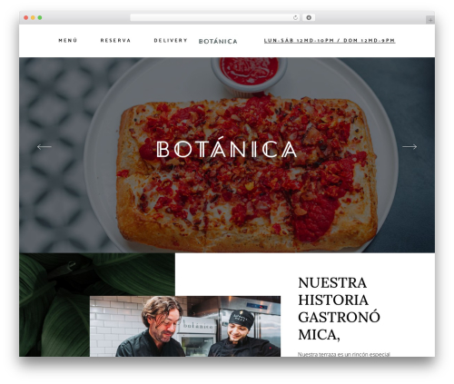 Theme WordPress Blanquette - botanicapanama.com