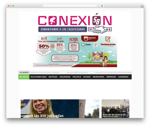 WordPress theme Becks - conexion58.com