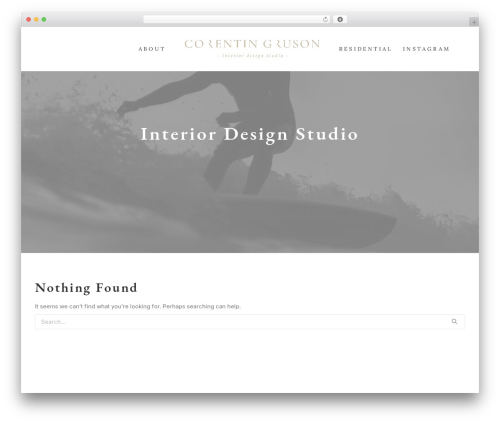 WordPress website theme Uncode - corentingruson.com