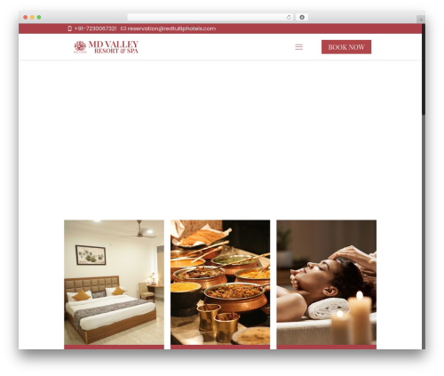 Betheme WordPress theme - mdvalleyresortandspa.com