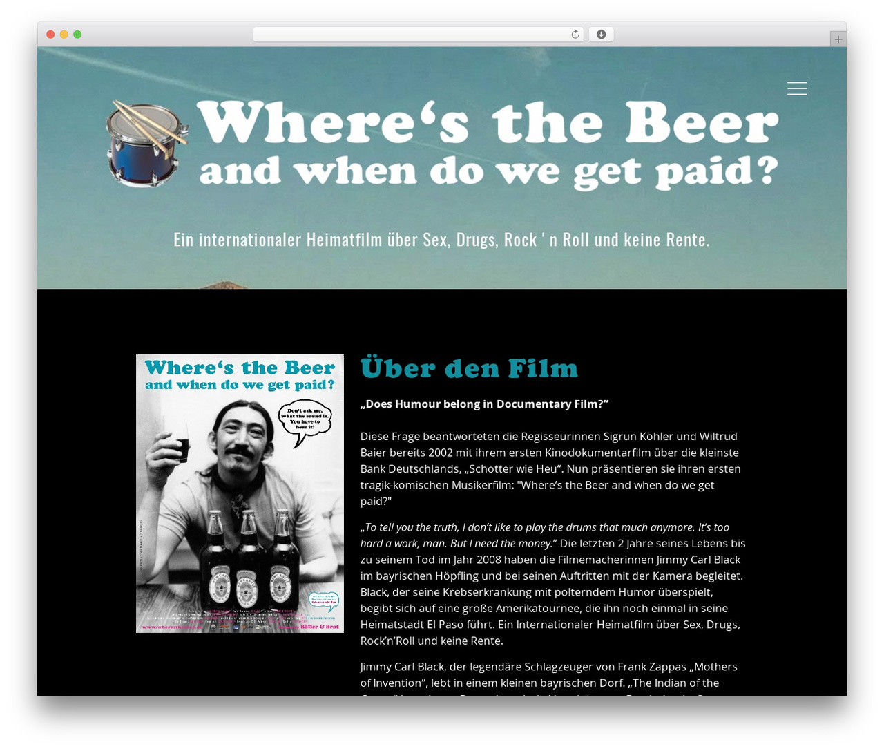 Betheme WordPress theme - wheresthebeer.de