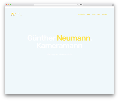 EasyWeb WordPress theme - kameraneumann.de