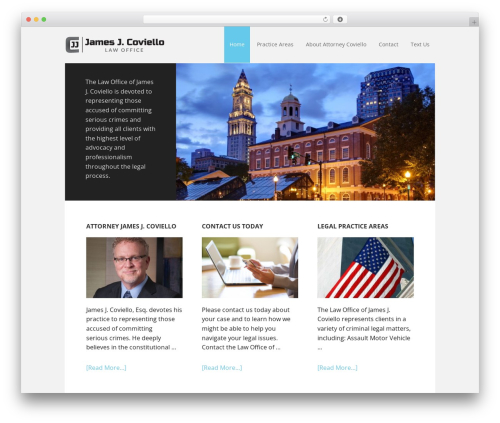 Executive Pro Theme WordPress theme - coviellolaw.net
