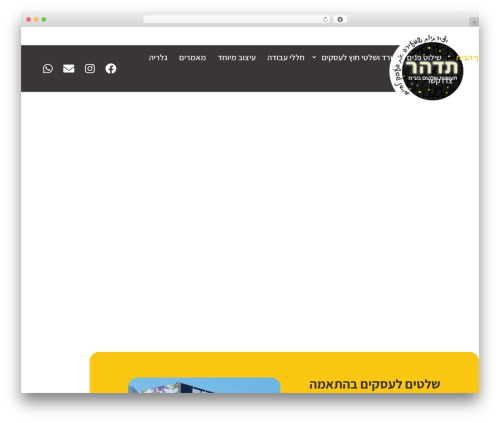 Hello Elementor top WordPress theme - t-s-i.co.il